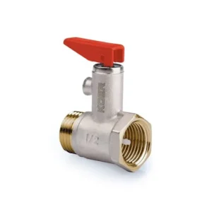 KOER 1/2" Запобіжний клапан для бойлера з ручкою