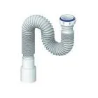 Гофротруба 40*40/50 800 мм з гайкою 1 1/2 UNICORN D85 1/120
