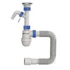 ZERIX SU-02-А 1 1/2"х40 Сифон для умивальника з литим випуском